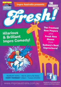 View Event: Fresh Impro at the Roxbury Hotel